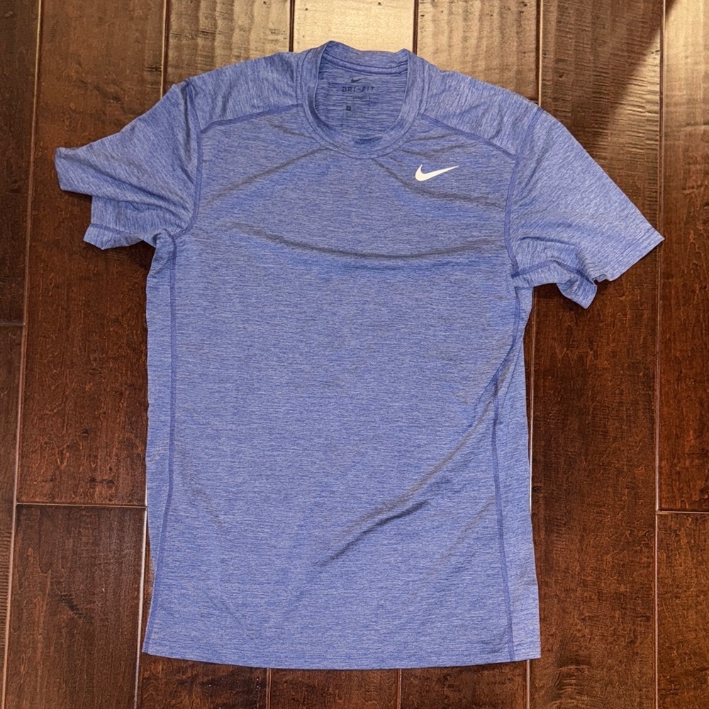 Nike Men's Blue Heather Short Sleeve Tee
